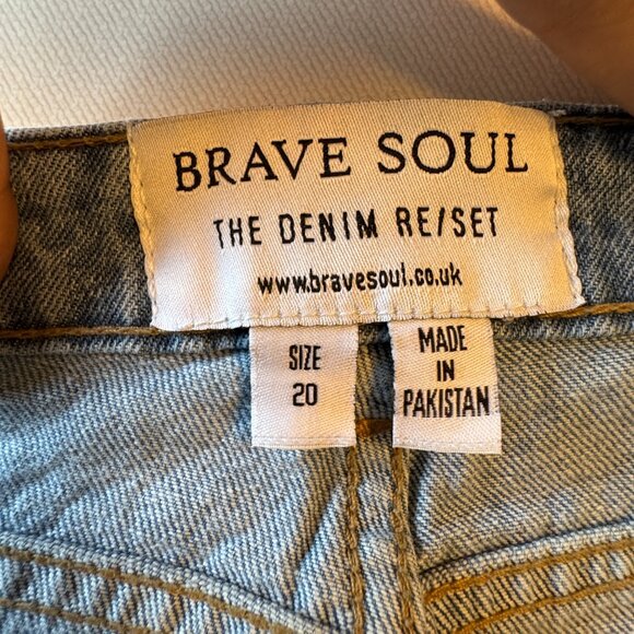 Brave Soul Jeans Womens Size 20 The Denim ReSet High Waist - Picture 10 of 11